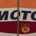 ORANGE MOTO TRACK JACKET