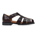 BROWN FISHERMAN SANDALS