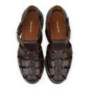 BROWN FISHERMAN SANDALS