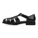 BLACK FISHERMAN SANDALS