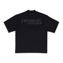 BLACK ALL SEEING HEAVYWEIGHT T-SHIRT