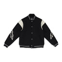 BLACK LIGHTNING VARSITY JACKET
