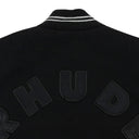 BLACK LIGHTNING VARSITY JACKET