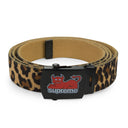 MULTICOLOR LEOPARD PRINT BELT