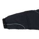 BLACK JORDAN WITH FUR HOODIE