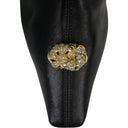 BLACK SWING CUISSARDES OVER THE KNEE BOOTS