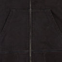 BROWN ZIP UP HOODIE