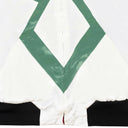 WHITE REVERSIBLE DERBY BOMBER