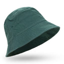 GREEN WASHED CHINO BUCKET HAT
