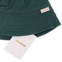 GREEN WASHED CHINO BUCKET HAT