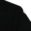 BLACK/TAN WOOL BONE HOODIE