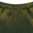 GREEN CAUTION SWEATPANTS