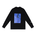 BLUE PHOTOGRAPHED HOODIE