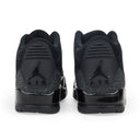 BLACK/WHITE AIR JORDAN 3 RETRO SNEAKERS