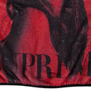 RED KATE MOSS FLEECE ZIP-UP SWEATER