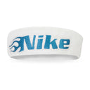 WHITE/BLUE NIKE HEADBAND