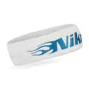 WHITE/BLUE NIKE HEADBAND