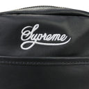 BLACK SUPREME LEATHER SHOULDER BAG