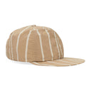 BROWN STRIPED CRUSHER HAT
