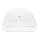 WHITE NEW BALANCE CHINO LOGO HAT