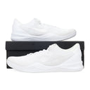 WHITE KOBE VIII PROTRO SNEAKERS