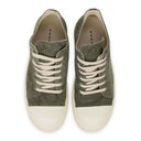 GREEN/WHITE SCARPE WOVE SNEAKERS