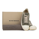 GREEN/WHITE SCARPE WOVE SNEAKERS