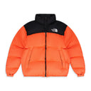ORANGE/BLACK TNF NUPTSE PUFFER JACKET