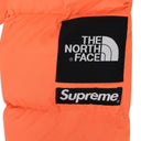 ORANGE/BLACK TNF NUPTSE PUFFER JACKET