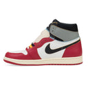 RED NIKE AIR JORDAN 1 RETRO HIGH SNEAKERS