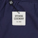 NAVY MINI BOX LOGO SWEATPANTS