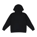 BLACK EMBOSSED BOX LOGO HOODIE