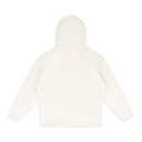 WHITE EMBOSSED BOX LOGO HOODIE