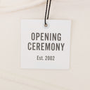 WHITE EMBOSSED BOX LOGO HOODIE