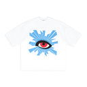WHITE ALL SEEING HEAVYWEIGHT T-SHIRT