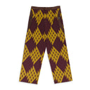 MAROON ARISTIDES WIDE TROUSERS