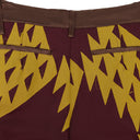 MAROON ARISTIDES WIDE TROUSERS