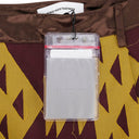 MAROON ARISTIDES WIDE TROUSERS