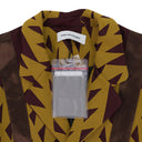 MAROON/YELLOW LASSO SHORT BLAZER