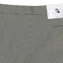 WHITE/BLACK LOOSE BERMUDA SHORTS