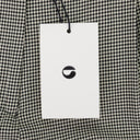 WHITE/BLACK LOOSE BERMUDA SHORTS