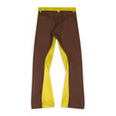 YELLOW/BROWN VIEIRA TROUSERS