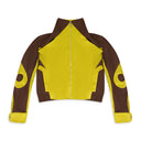 YELLOW/BROWN VIEIRA BOMBER