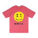 PINK EYE SMILE FACE T-SHIRT