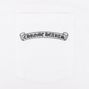 WHITE LOGO ON POCKET T-SHIRT