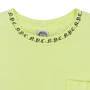 GREEN NECK LOGO T-SHIRT