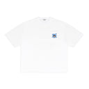 WHITE ALL SEEING POCKET T-SHIRT