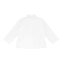 WHITE POPLIN BUTTON-DOWN SHIRT