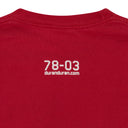 RED DURAN DURAN ROCKBAND T-SHIRT