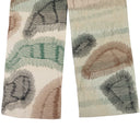 IVORY CAMOUFLAGE EMBROIDERY PANTS